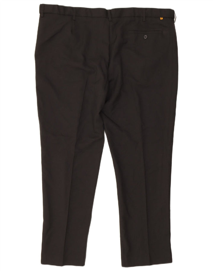 Farah Pantalon Chino Slim Classique Homme W44 L29 Noir Polyester