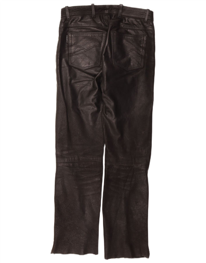 Tschul Pantalon décontracté droit pour femme W31 L30 Noir
