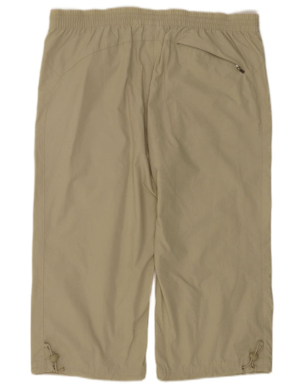 Adidas Pantalon de Survêtement Capri Homme Kaki Moyen Polyester