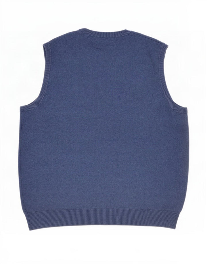Marks & Spencer Débardeur pour homme en coton bleu Taille L