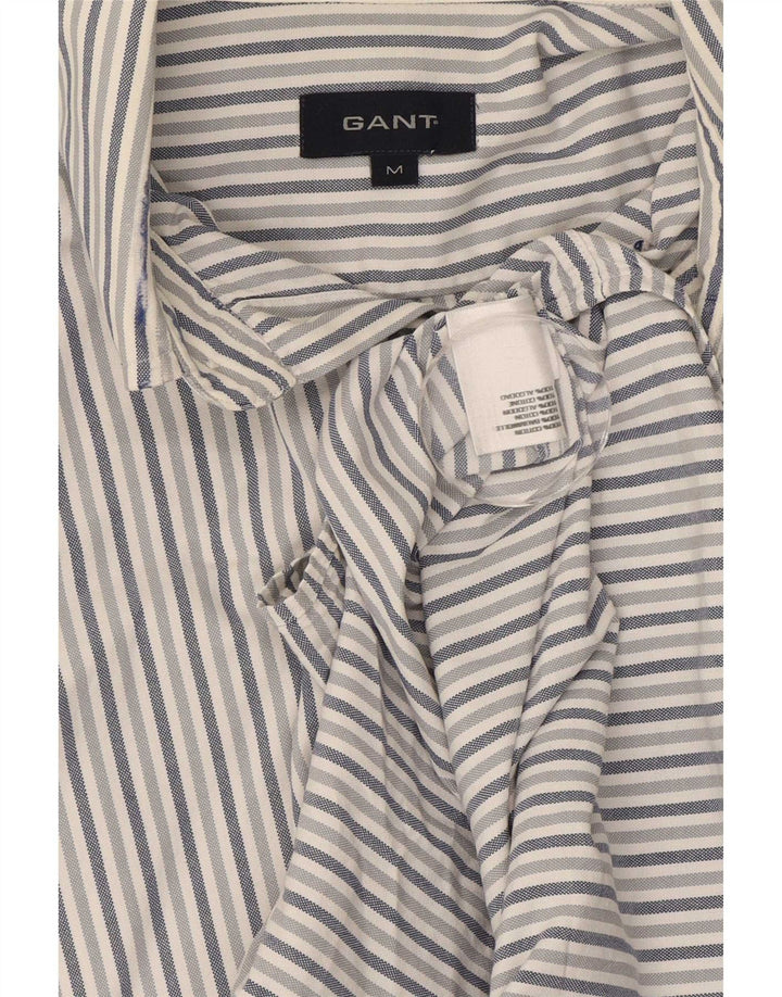 Gant Chemise Homme Bleu Moyen Rayé Coton