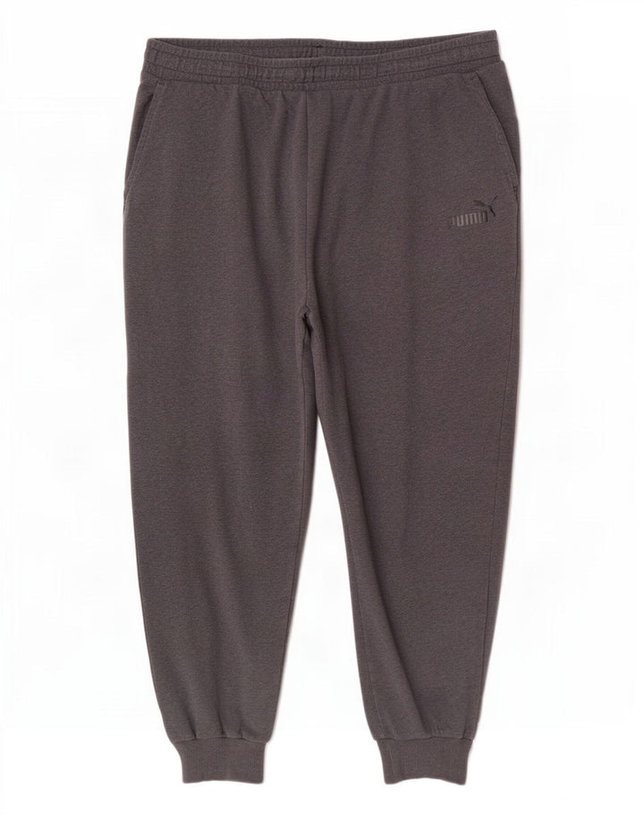 Puma Pantalon de survêtement pour homme Gris 3XL Coton