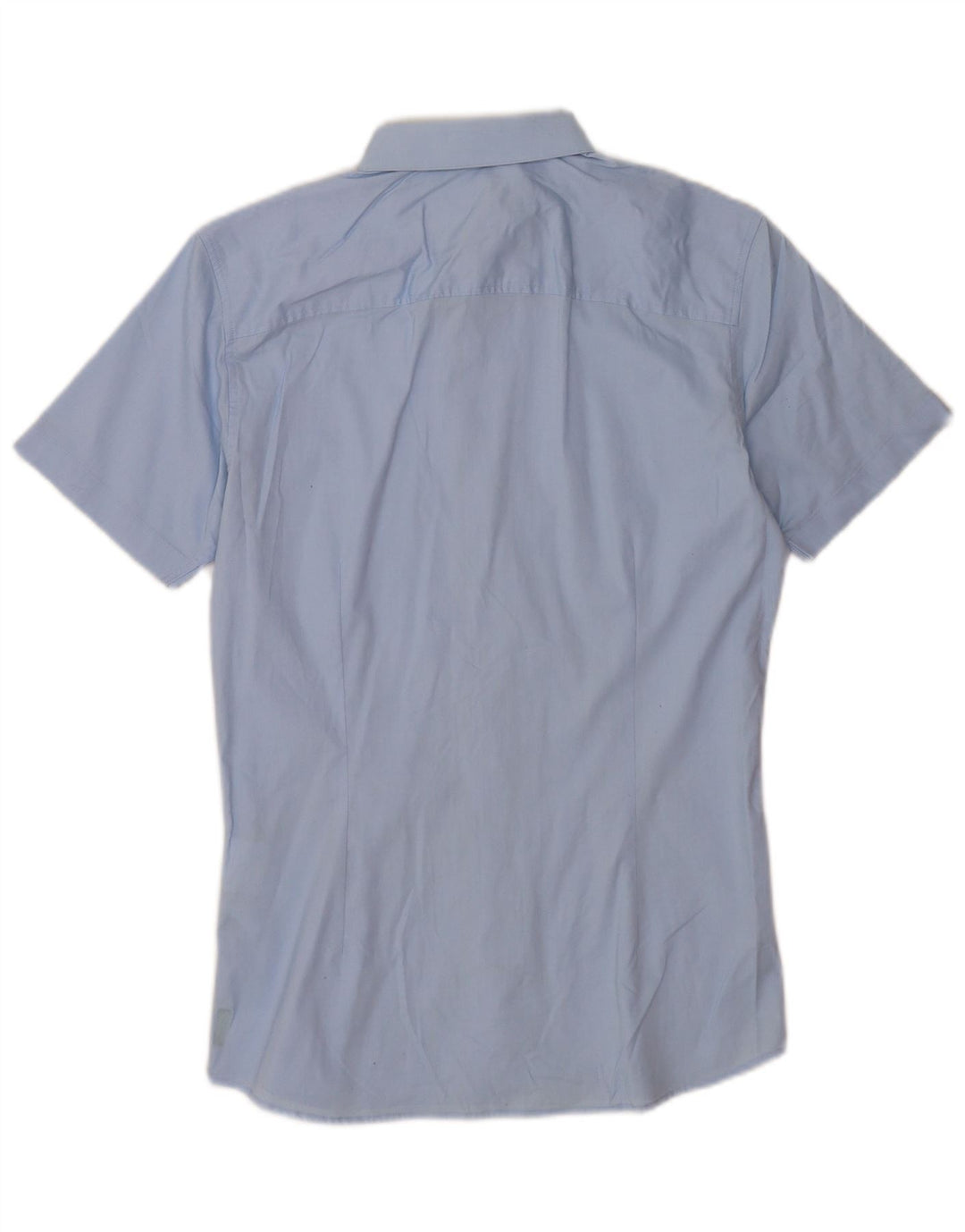 Jack & Jones Chemise à manches courtes pour hommes Taille 40 Coton bleu moyen