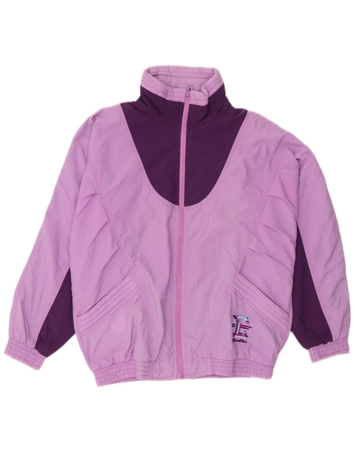 Lotto Veste de survêtement réversible surdimensionnée pour femme UK 14 Violet moyen
