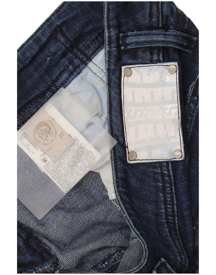 Jean Slim Femme Diesel W32 L34 Bleu Coton