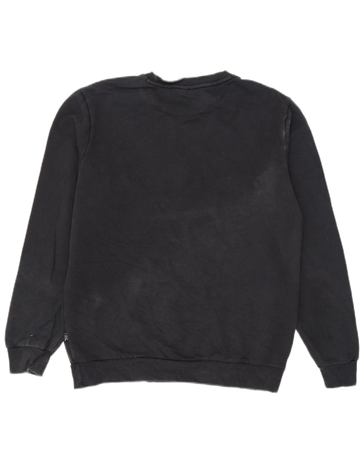 Puma Sweat-Shirt Graphique Homme Bleu Marine Moyen Coton