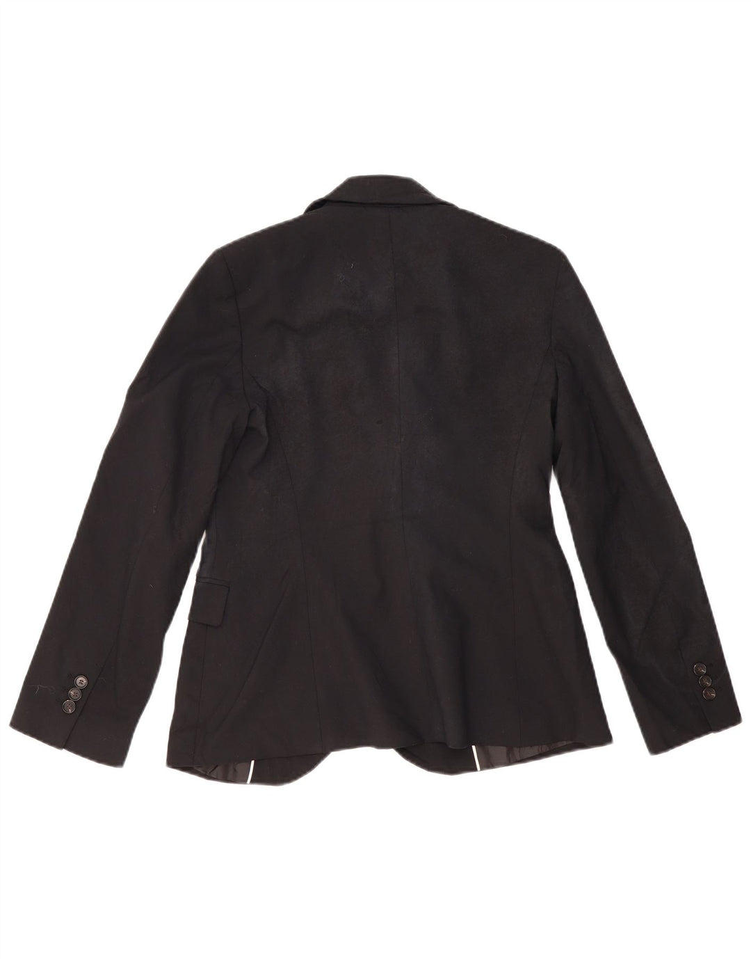 Zara Veste Blazer 1 Bouton Femme EU 38 Petit Noir