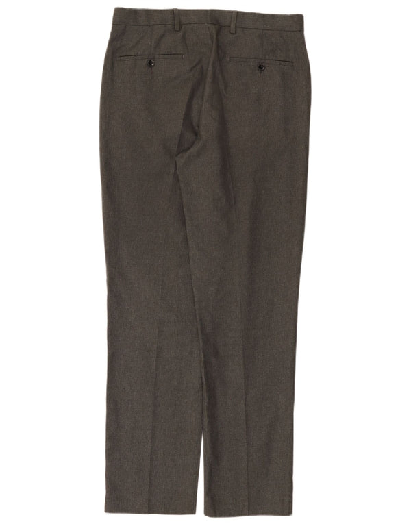 Marks & Spencer Pantalon chino droit coupe droite pour homme W32 L31 Gris