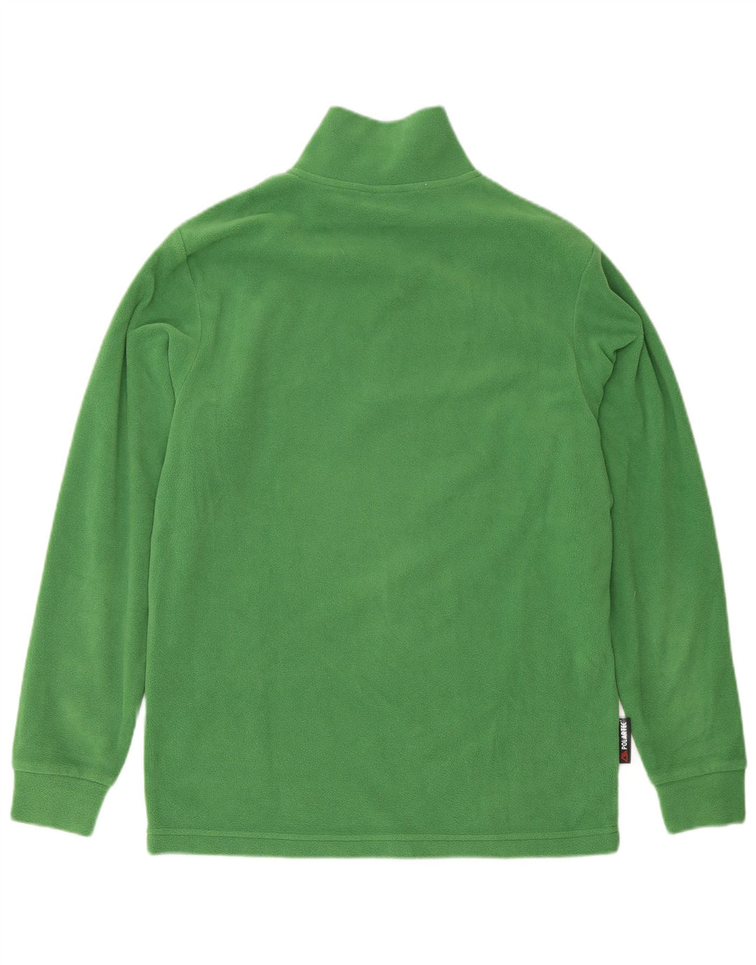 Invicta Pull polaire à col zippé pour homme Petit polyester vert