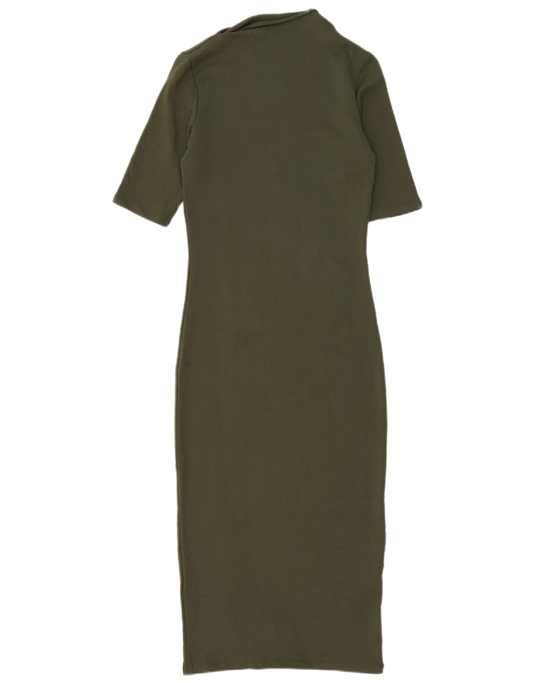 Zara Robe moulante pour femme UK 10 Petit Kaki