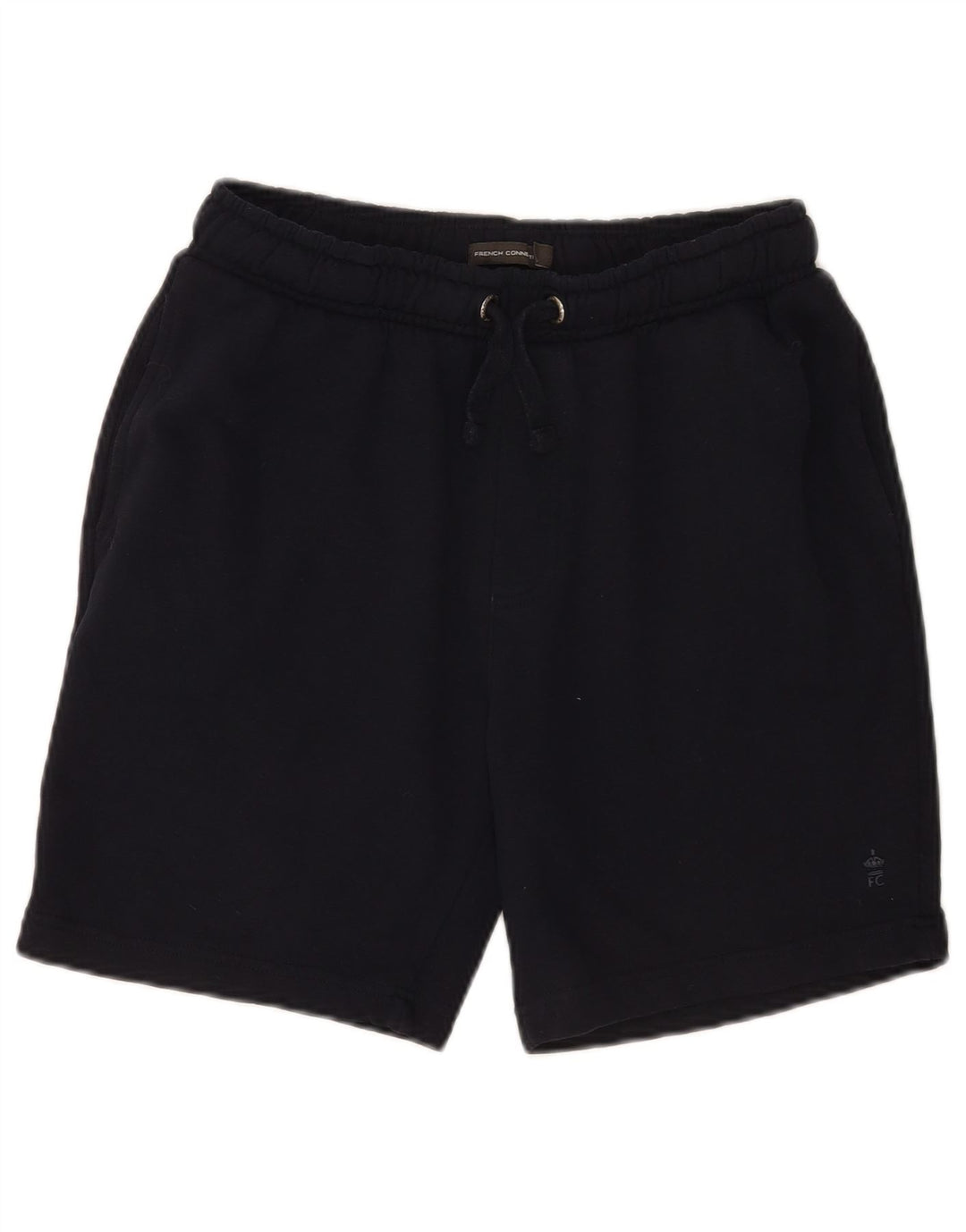 French Connection Short de Sport Homme Petit Bleu Marine Coton