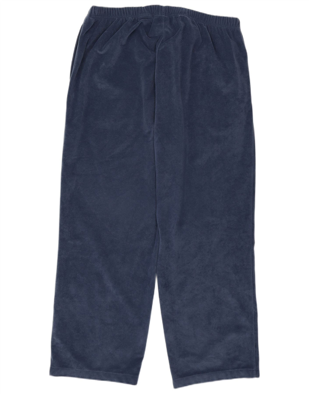 Diadora Pantalon de survêtement en velours pour hommes, grand, bleu marine, polyester