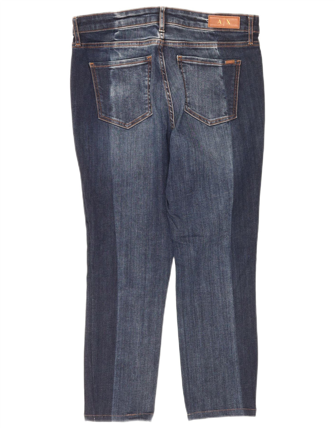 ARMANI EXCHANGE Jean J01 Crop Super Skinny Femme W29 L23 Bleu Marine