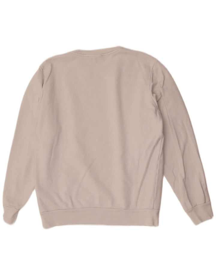 Diesel Sweat-shirt graphique pour hommes, grand coton blanc