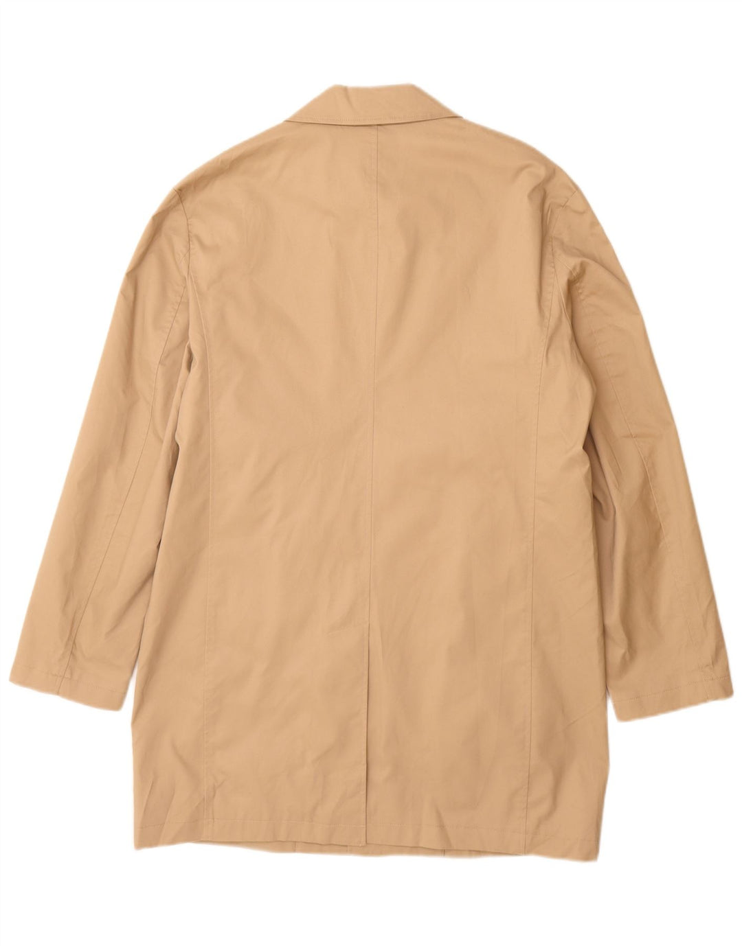 John Lewis Pardessus pour homme UK 40 Grand coton beige