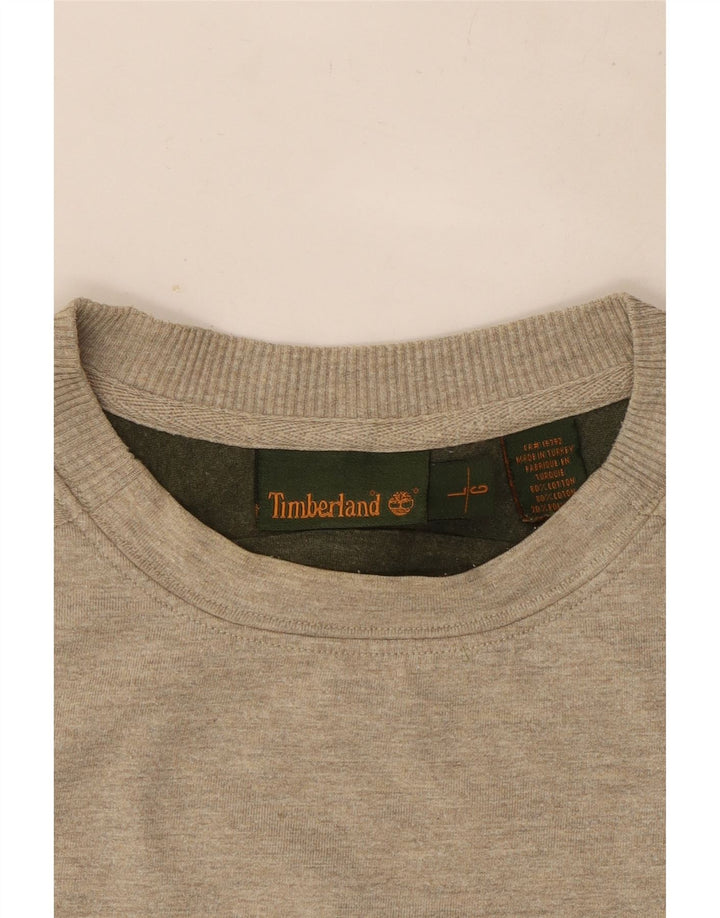 Timberland Haut à manches longues pour hommes en coton gris moyen