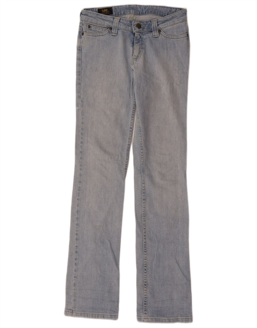 Lee Jean Slim Maddox Femme W28 L33 Bleu Coton