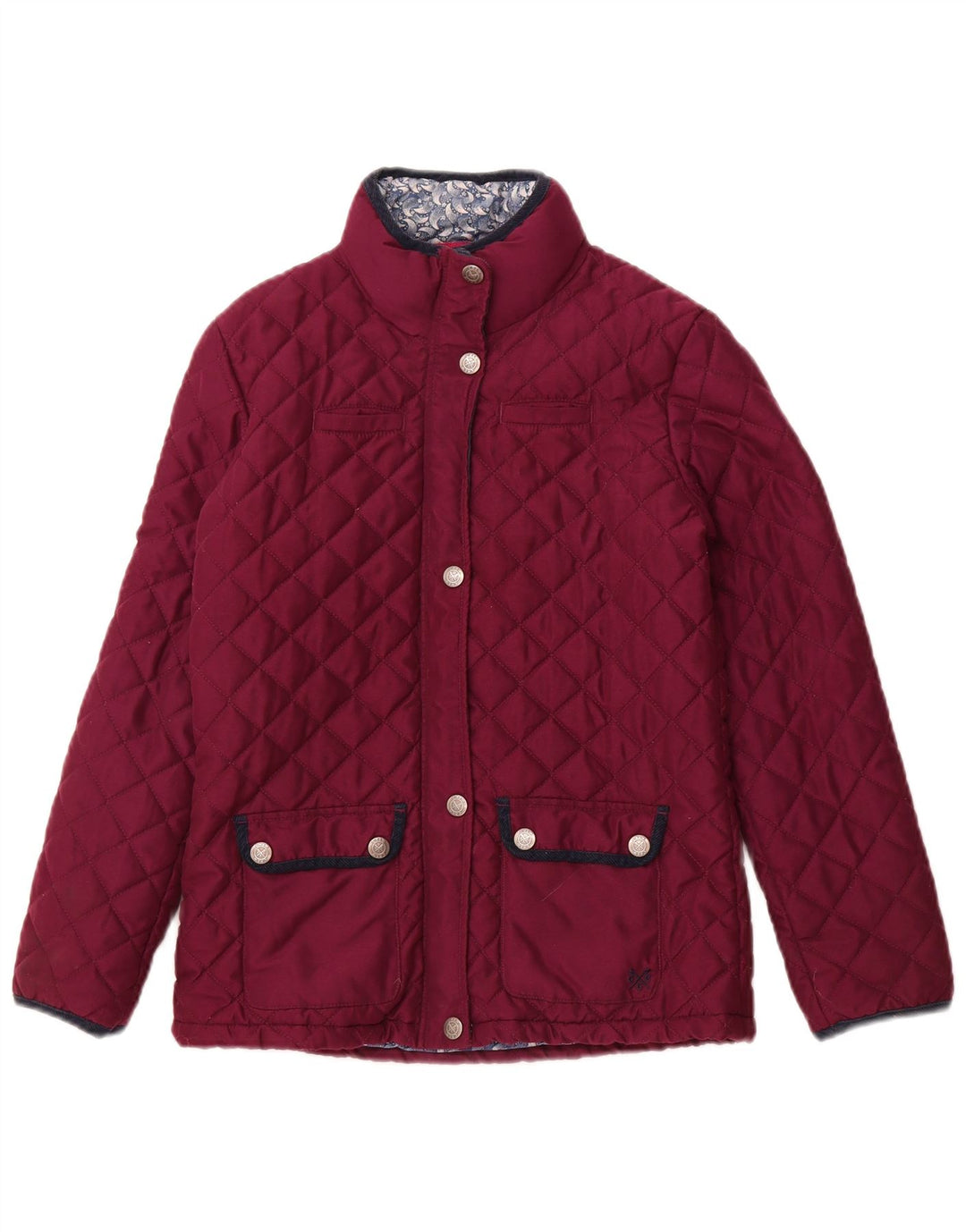 CREW CLOTHING Veste matelassée fille 10-11 ans Bordeaux Polyester