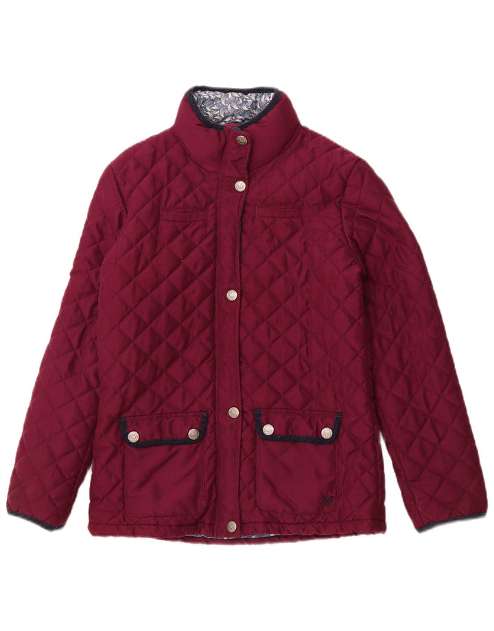 CREW CLOTHING Veste matelassée fille 10-11 ans Bordeaux Polyester