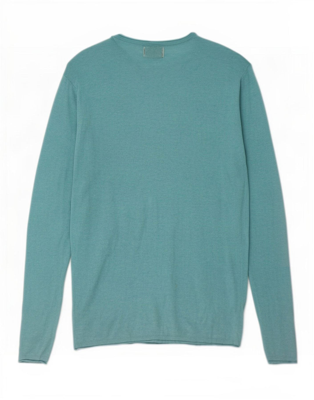 Zara Homme Top Manches Longues XL Turquoise
