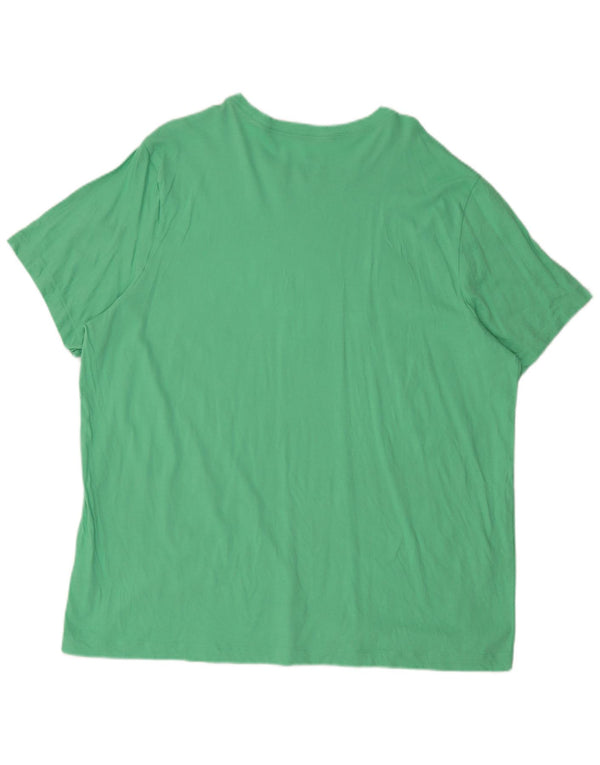 Nike T-shirt graphique pour homme en coton vert 2XL