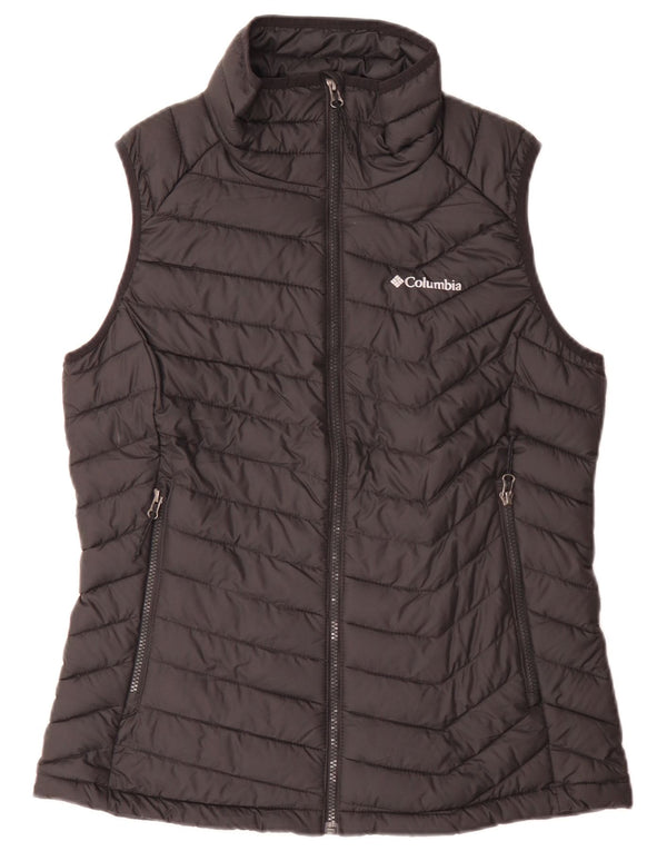 Columbia Gilet rembourré Omni-Heat Graphic pour femme UK 16 Large Noir Polyester