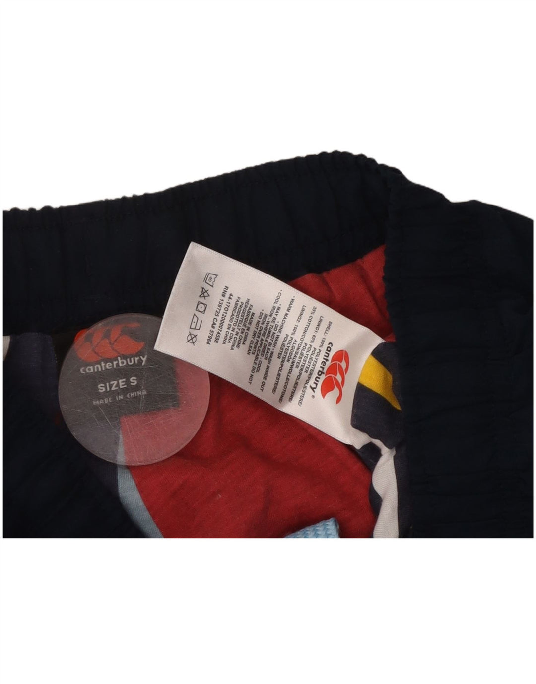 CANTERBURY Pantalon de Survêtement Graphique Homme Petit Bleu Marine Polyester