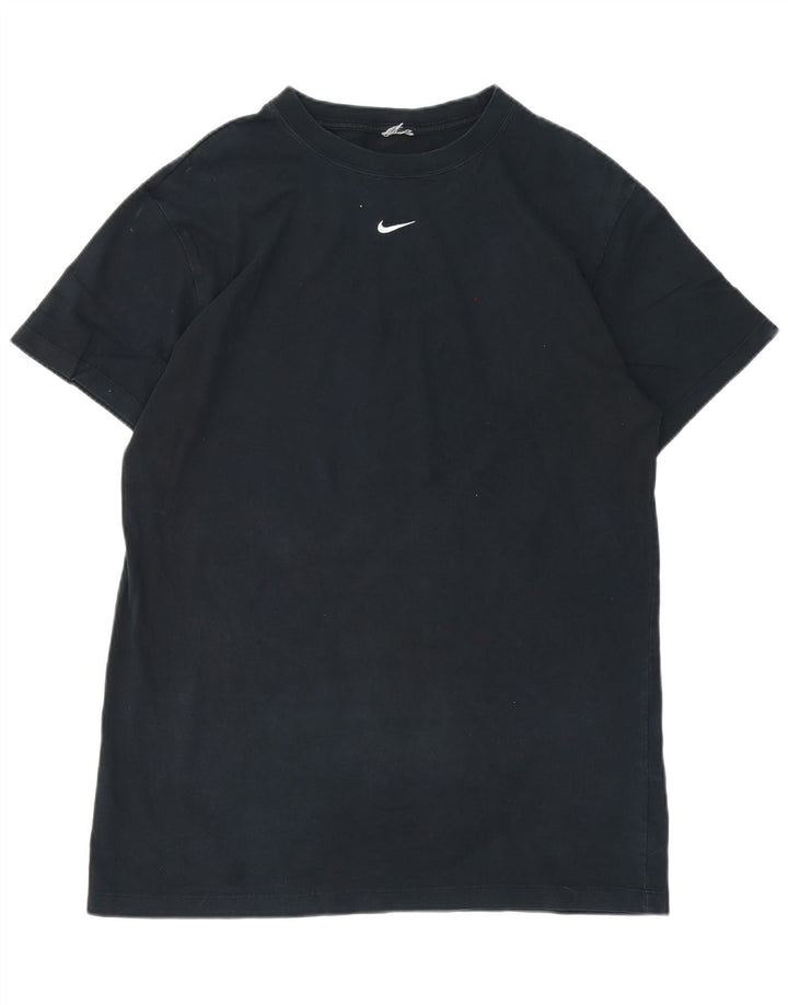 NIKE T-Shirt Homme Haut Large Bleu Marine Coton
