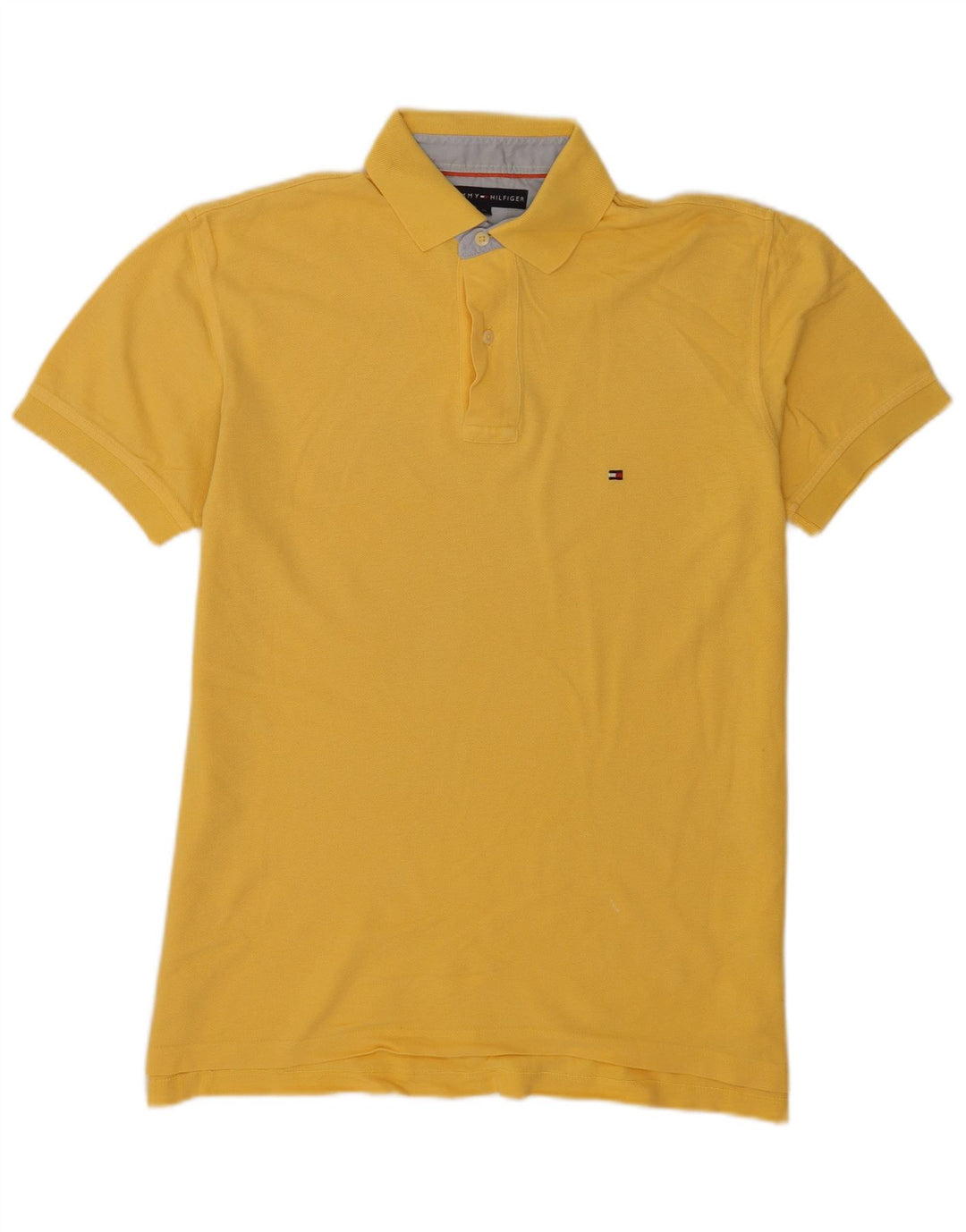 Tommy Hilfiger Polo Homme Jaune Moyen