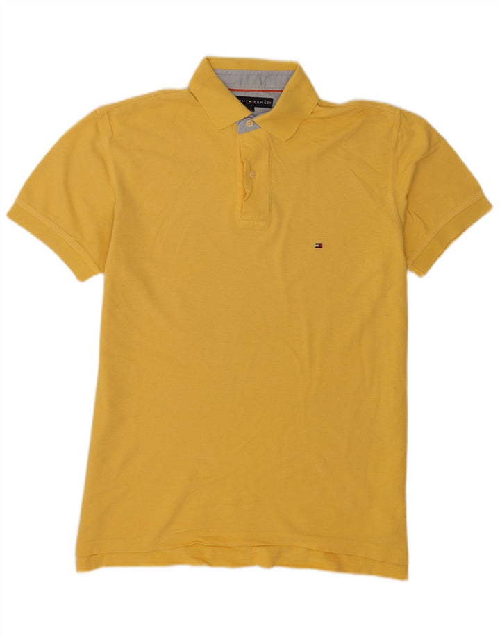 Tommy Hilfiger Polo Homme Jaune Moyen