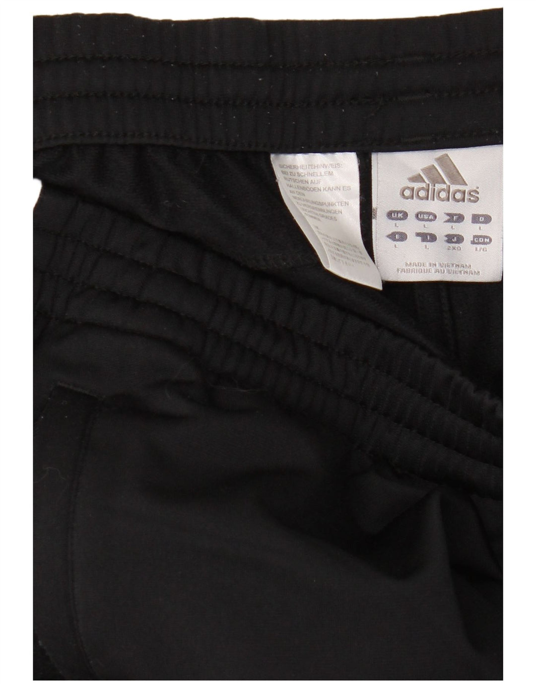 Adidas Pantalon de survêtement pour homme Large Noir Polyester