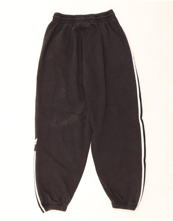 ADIDAS Pantalon de survêtement pour femme Joggers UK 14 Coton noir moyen