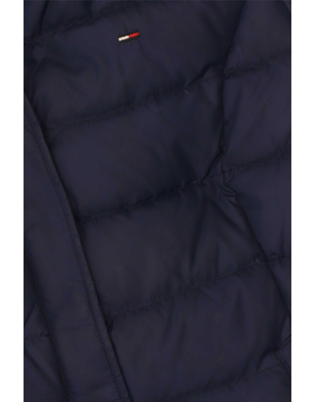 Tommy Hilfiger Veste matelassée pour femme UK 16 Large Bleu marine Polyester