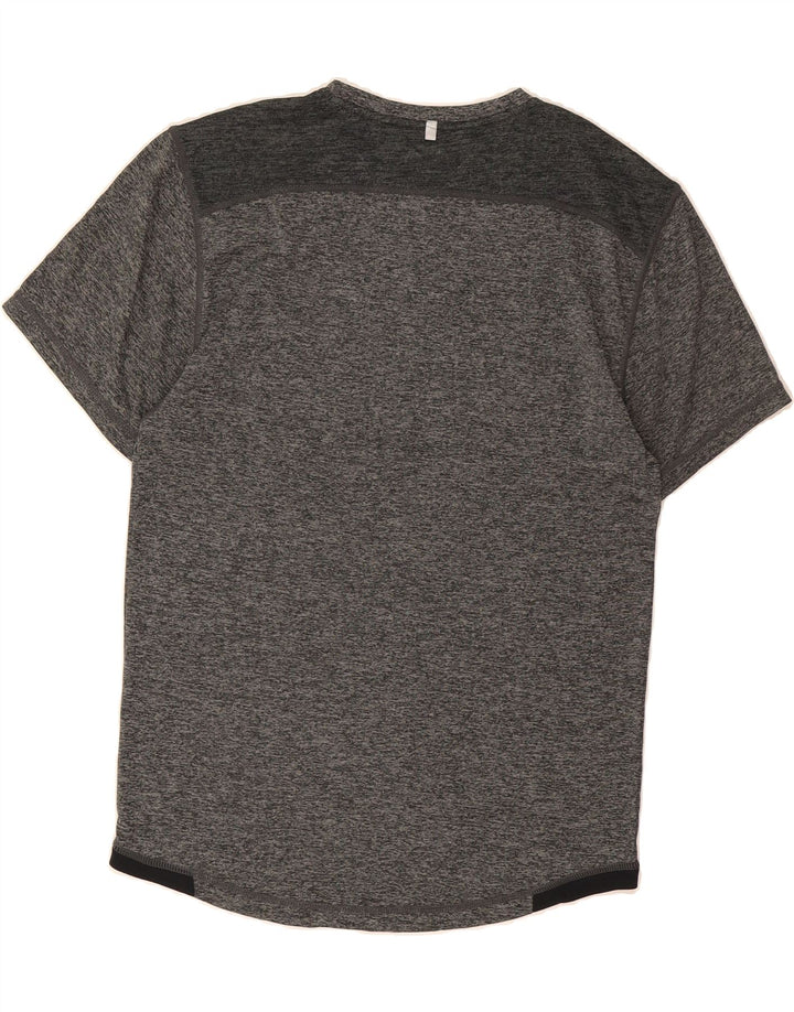 ELLESSE Mens T-Shirt Top Medium Grey Colourblock Polyester Vintage Ellesse and Second-Hand Ellesse from Messina Hembry 
