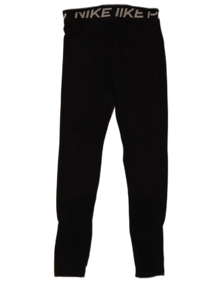 Legging Nike Dri Fit Graphic pour femme UK 14 Large Noir Polyester
