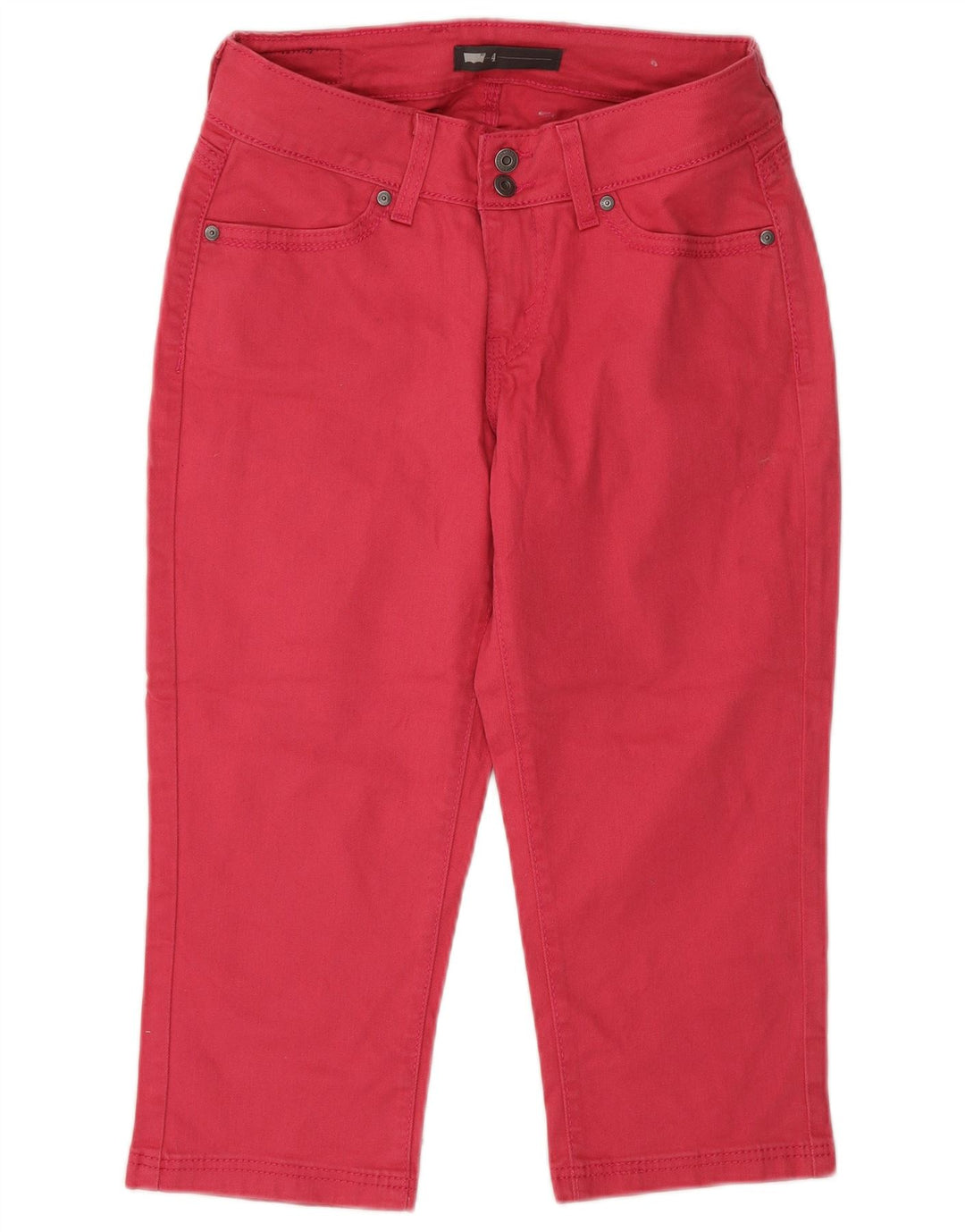 Levi's Jean Capri Femme US 4 Small W27 L20 Coton Rose