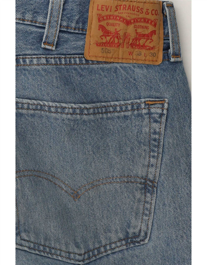 Levi's Jean Droit 505 Homme Bleu W38 L30 Coton