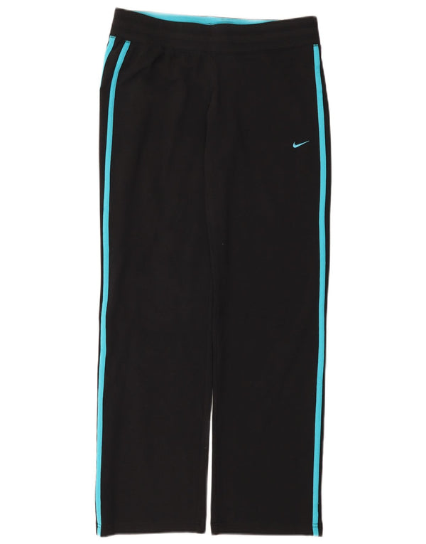 Pantalon de survêtement Nike pour femme UK 14 en coton noir moyen