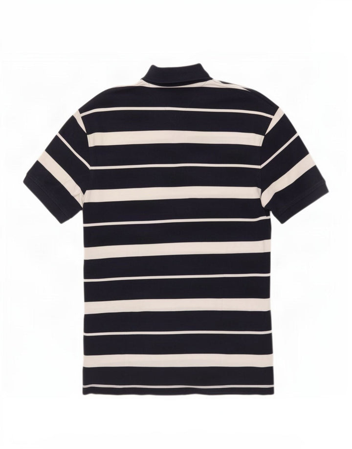 Tommy Hilfiger Polo Homme Large Bleu Marine Rayé