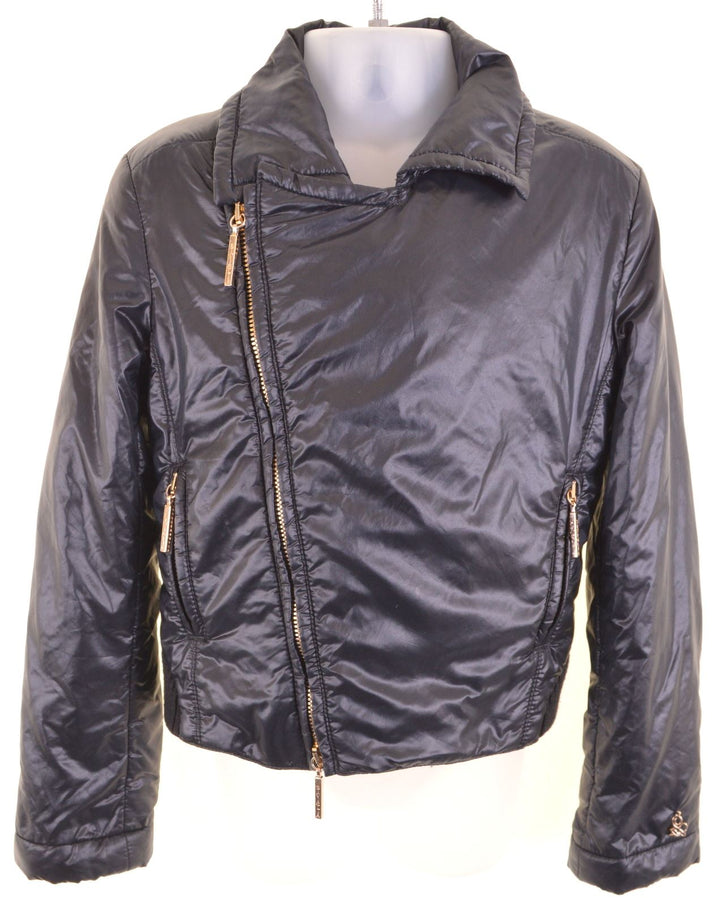 SIVIGLIA Girls Windbreaker Jacket 5-6 Years Black - Second Hand & Vintage Designer Clothing - Messina Hembry