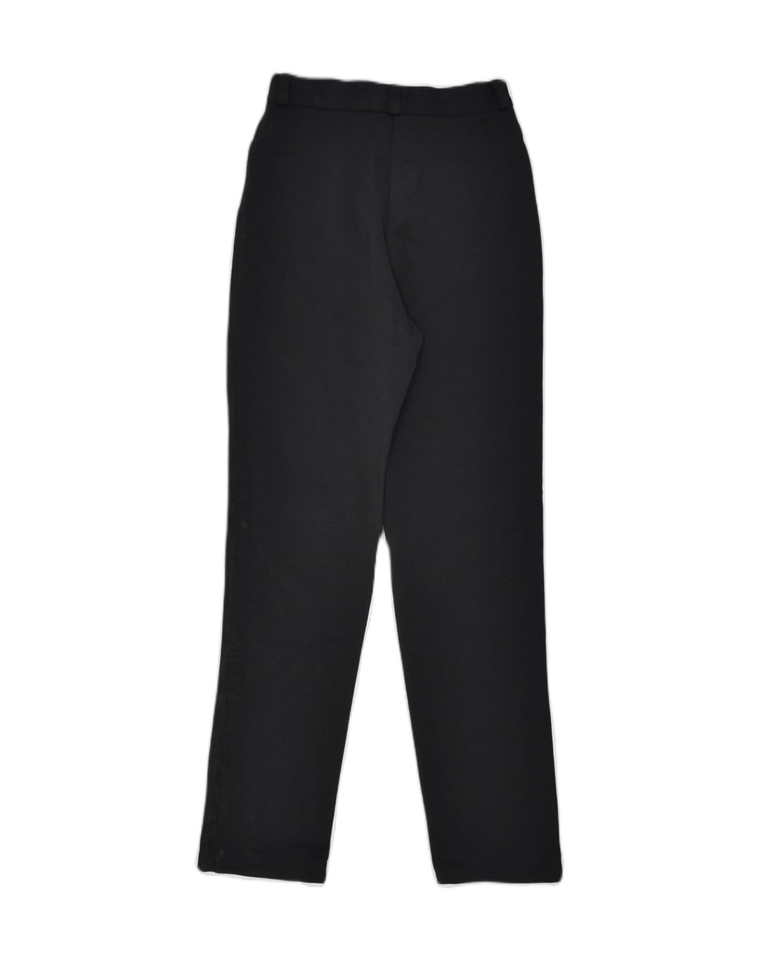 ABSOLU Womens Straight Casual Trousers W24 L29 Black Polyamide | Vintage | Thrift | Second-Hand | Used Clothing | Messina Hembry 