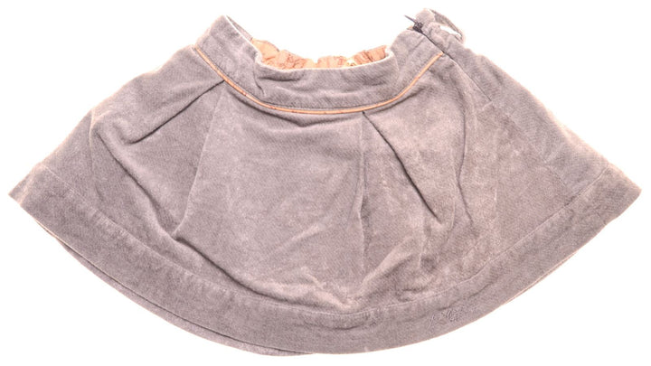 ALVIERO MARTINI Girls Circular Skirt 3-6 Months W17 L7 Grey Viscose - Second Hand & Vintage Designer Clothing - Messina Hembry